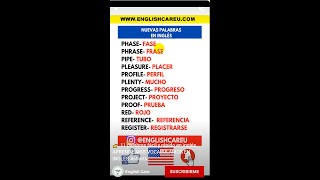 👉 11 palabras fácil y rápido en inglés APRENDE MAS VOCABULARIOS EN INGLES #shorts