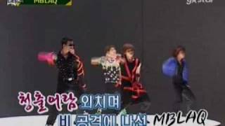 091225 [short] MBLAQ & Rain Dance cut on Y-Star