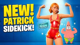 NEW SpongeBob Fortnite Cosmetics! Patrick Sidekick, Ice Spice & Big Guy Emote