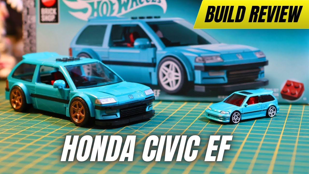 Hot Wheels Brick Shop Honda Civic Custom '90 – LEGO Alternative