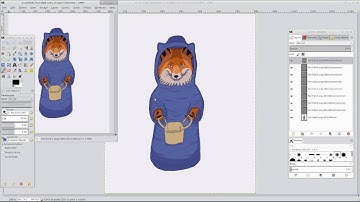 Simple layer animation with gimp 2.8