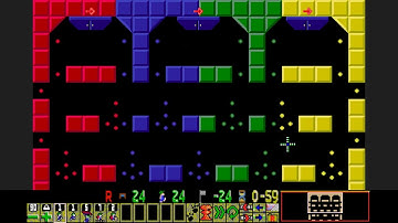 Lemmings Custom: The Amazing Lemming Tightrope Act