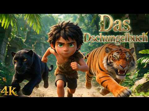 The Jungle Book Mowgli 🌴 | 3D 4K | Fairy Tales for Kids | Bedtime Story