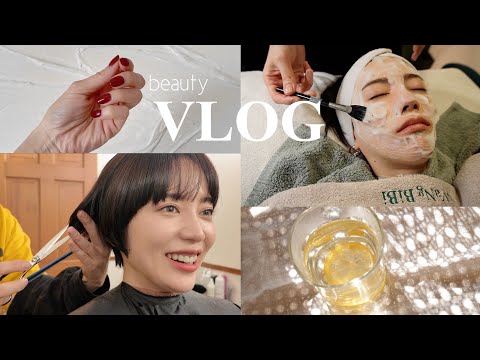 【vlog】年末駆け込み美容day/また短くなるショートカット✂︎ 骨盤やインナーケアも🍋