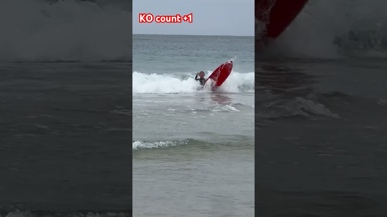 Super fun surf session in Cornwall 