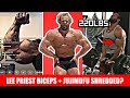 Jujimufu BEST Physique Ever + Lee Priest's Biceps Still HUGE + 220lb Strict Curl.. for REPS! + MORE