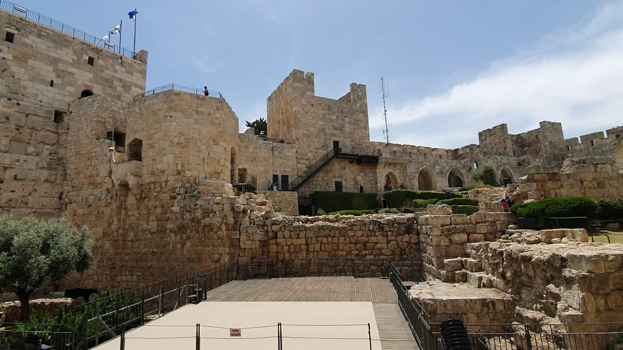 Inside the tower of David, Jerusalem