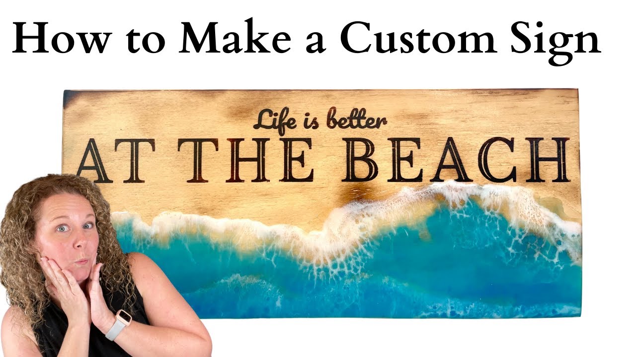 Have Fun Beach Signs Funny Handmade Signs On A Beach In The
