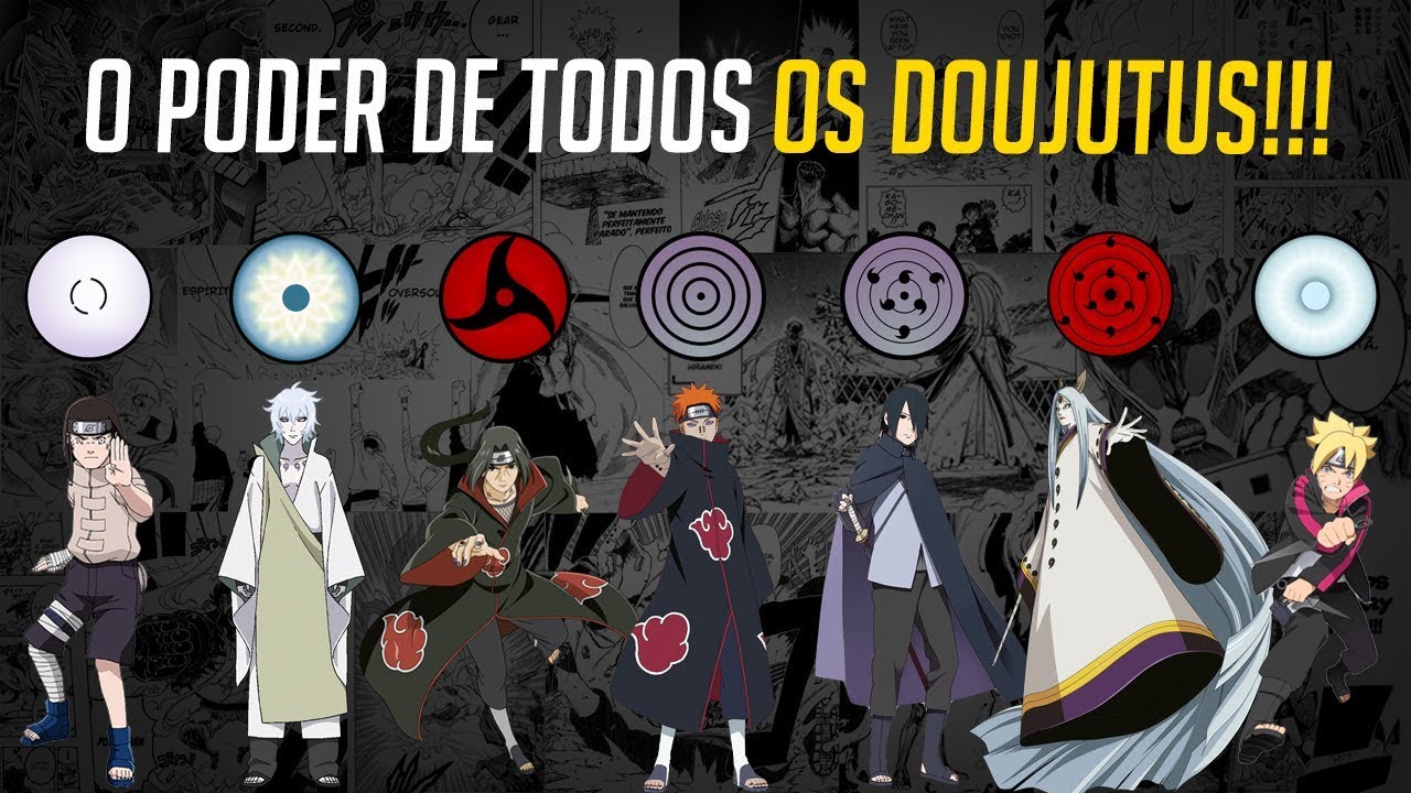 OS SONS DE CADA DOUJUTSU - Naruto 