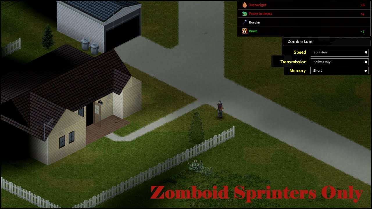 Project Zomboid Sprinters Only! ep.1 YouTube