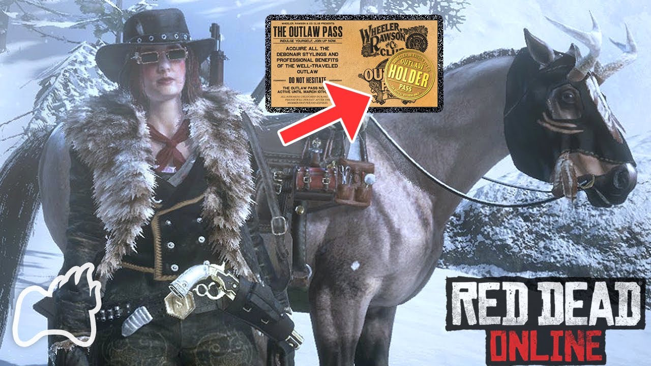 Pornografie voeden klep Is Outlaw Pass No. 2 Worth It? Free Gold Bards, Horse Masks, Husky Dog Pet  Red Dead Online - YouTube