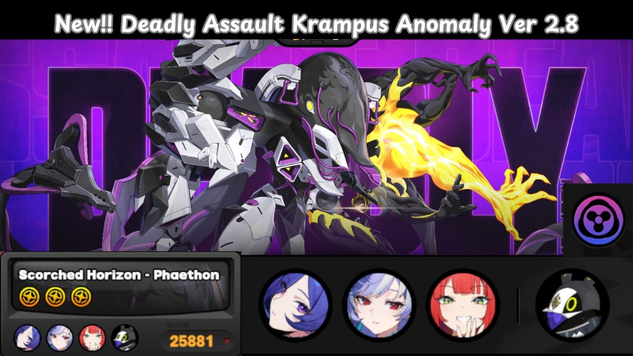 Zenless Zone Zero 2.8】New!!! Deadly Assault Krampus Anomaly S