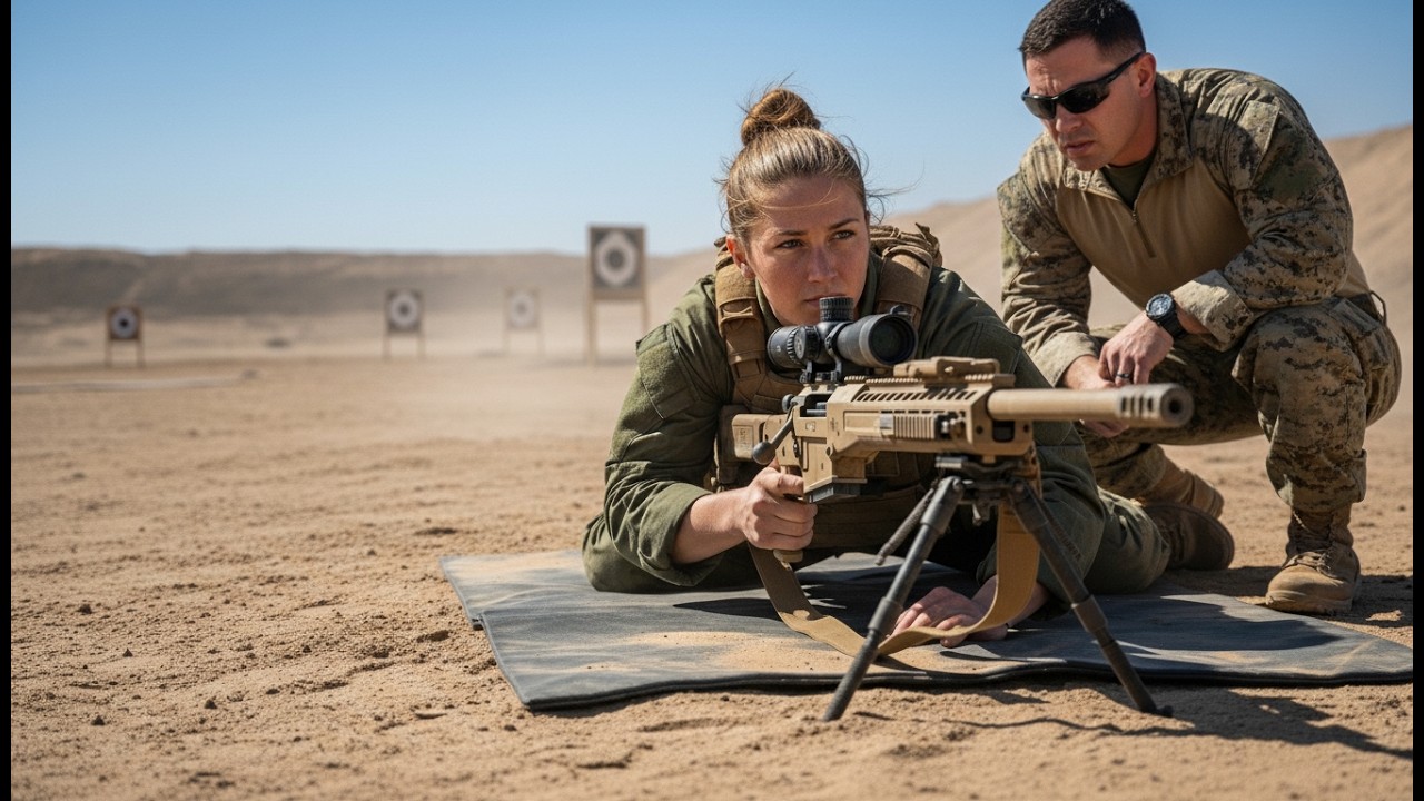 “That’s No Toy — It’s a Barrett .50.” The Commander Went Silent When He Heard Her 3,247-Meter Record