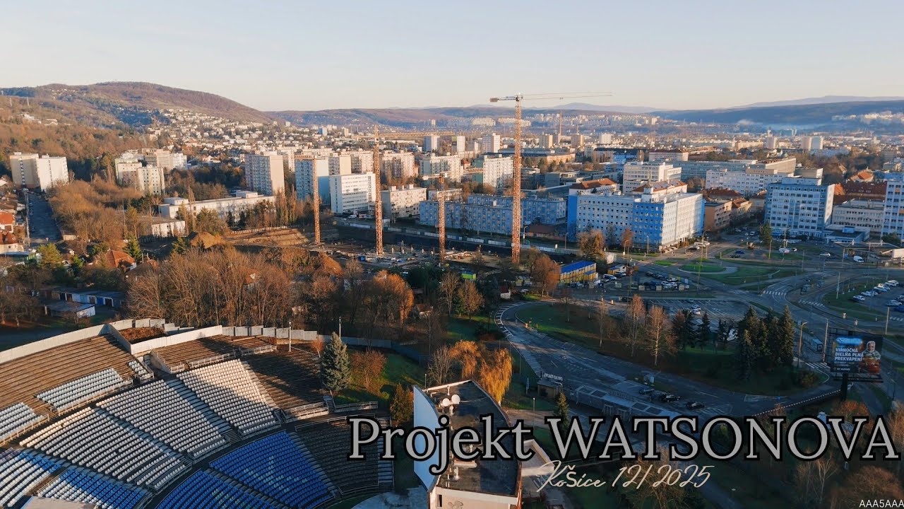 Pohľad na aktualný stav výstavby projektu WATSONOVA 12/2025