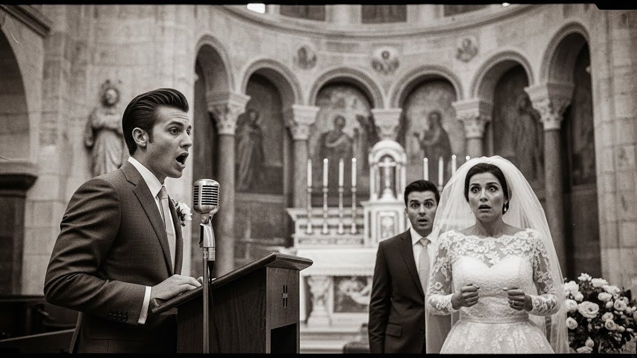 A NOIVA FALOU “SIM”, MAS O PADRINHO INTERROMPEU E REVELOU O SEGREDO MACABRO QUE ELA ESCONDIA