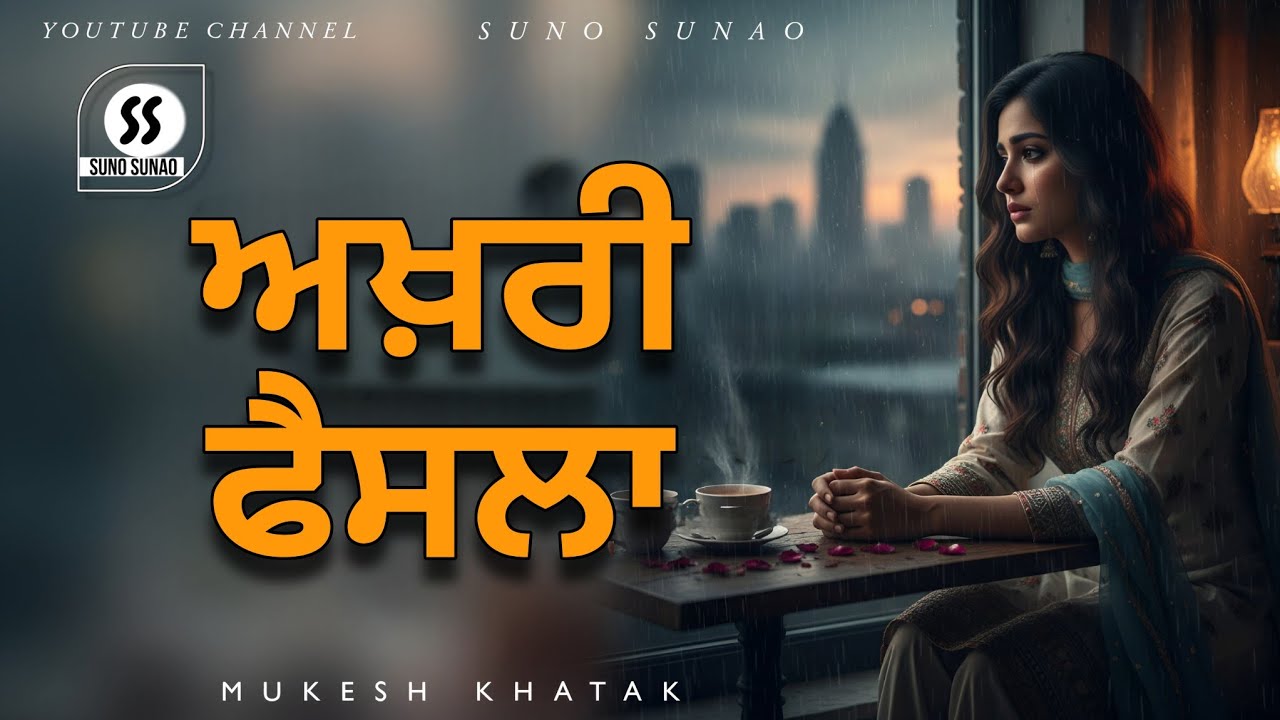 ਆਖਰੀ ਫੈਸਲਾ | Aakhari Faisla - Official Lyrics Video | Suno Sunao | 