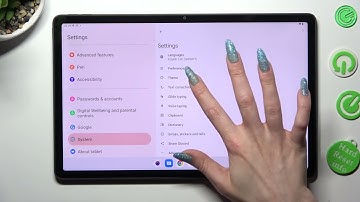 How to Switch On / Off Automatic Text Correction in Lenovo Tab P11 Gen 2 - Manage Auto-Correction