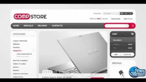 Download Computer Store PrestaShop Theme by  Hermes TM