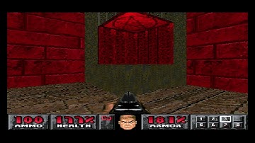 Doom (PS1) MAP 17: Hell Keep (100%)