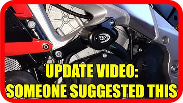 R&G Frame Sliders Update - 2021 Aprilia Tuono V4 Factory