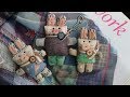 DIY 귀요미 토끼인형 만들기 │ Patchwork Quilt Rabbit Toy │  How To DIY Craft Tutorial