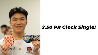 2.50 North East Record Clock Single!! (WR20/NAR6) + Bonus 2.67 Former PR single