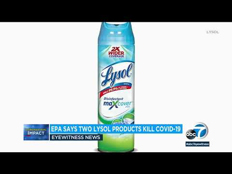 Vídeo: El lysol neutra air és un aerosol desinfectant?