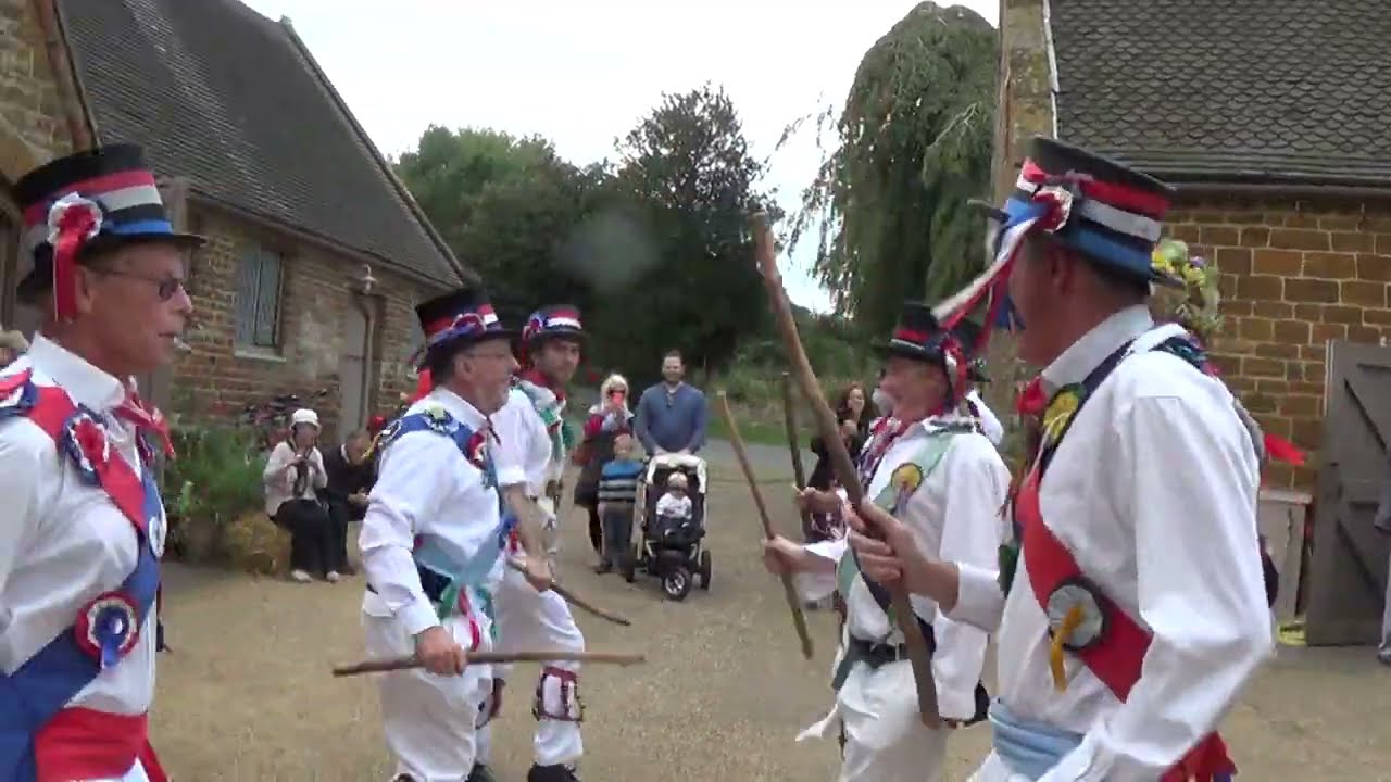 The Brackley Morris Men Canons Ashby Rose Tree