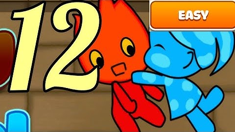 Redboy and Bluegirl Level 12 Easy In Light Temp Maze Android Walkthrough