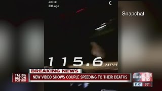 New video shows couple speeding to their deaths