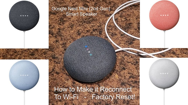 Cannot connect google home mini to wifi