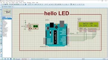 Arduino Uno and DHT11 simulation in Proteus