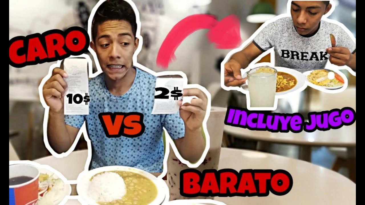 COMIDA CARA VS COMIDA BARATA en Guayaquil 🇪🇨 YouTube
