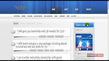 How To Publish Your Micro Job On Fourerr (2) - Video 42
