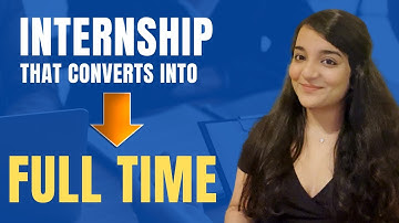 How to convert an internship to full time? | How to get hired after an internship?