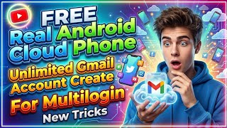 Gmail Create New Real Android Cloud Phone Setup | FREE Cloud Phone Setup | Multilogin Cloud Phone 