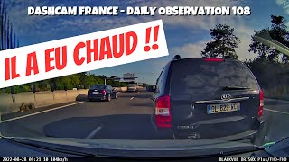 À DEUX DOIGTS DU CARAMBOLAGE SUR L'AUTOROUTE 😱 Dashcam France - Daily Observation 108