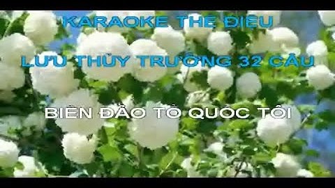 Karaoke Lưu Thuỷ Trường  - Biển Đảo Tổ Quốc Tôi, TG: Minh Đăng