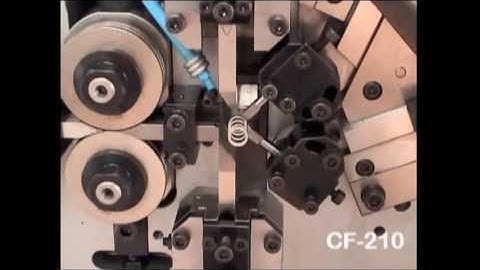 CNC Spring Machine CF-210- Compression Spring(1) - YHM