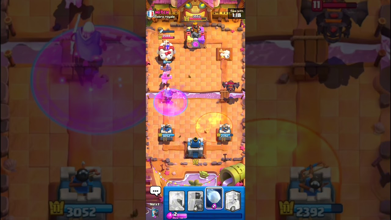 Santa hog rider in Clash Royale 