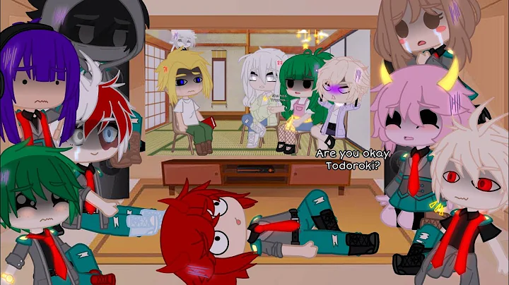 Class 1A Reacts to "All might/Nezu Interviews the Moms" || Bnha/Mha || ft.Todoroki || 🥀 Gacha Club 🥀