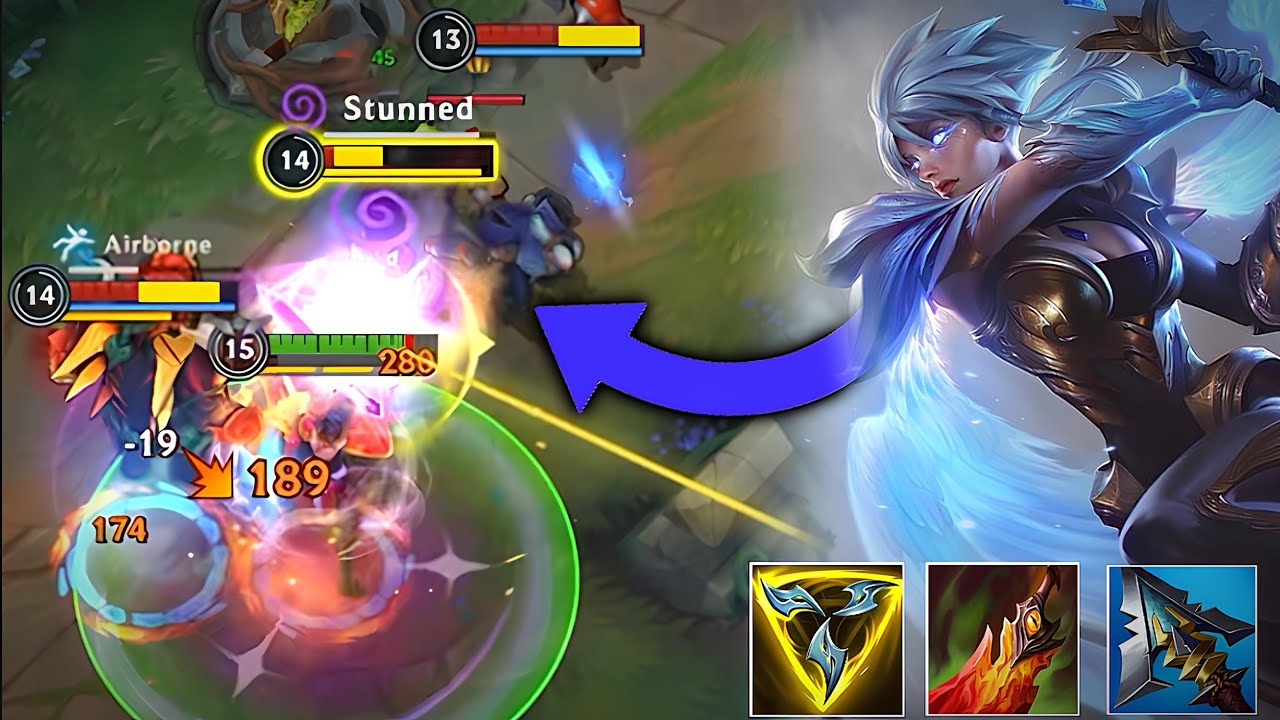 Riven Dominates The Game In Jungle! Mega Strong! Wild Rift (Runes & Build)