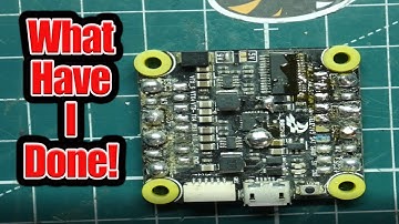 How to Fix Soldering Mistakes - FPV Flight Controllers