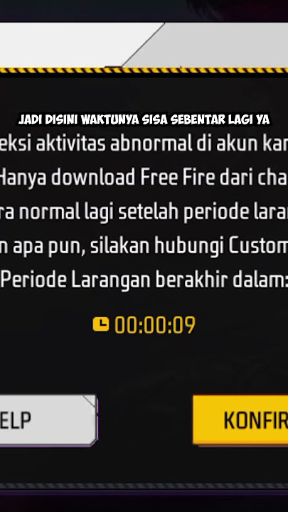 AKUN KE SUSPEND