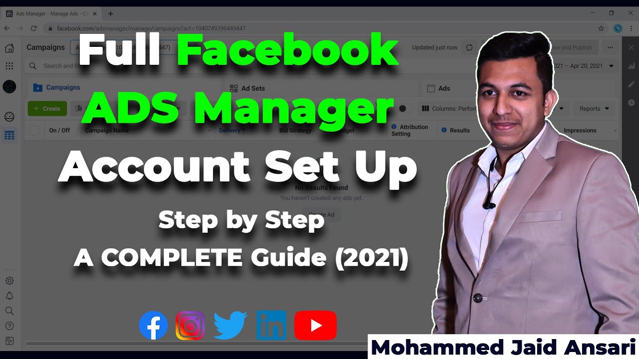 How to Create Facebook Ads Manager Account | Step by Step Complete ...