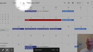 Google Calendar Recurring Event