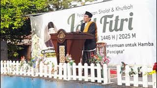 Khutbah ied fitri ust Musthofa Ahmad sujai ash shidiq rw14