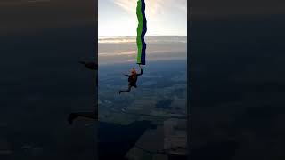 skydiving #497. camera jump for 3-way tube jump