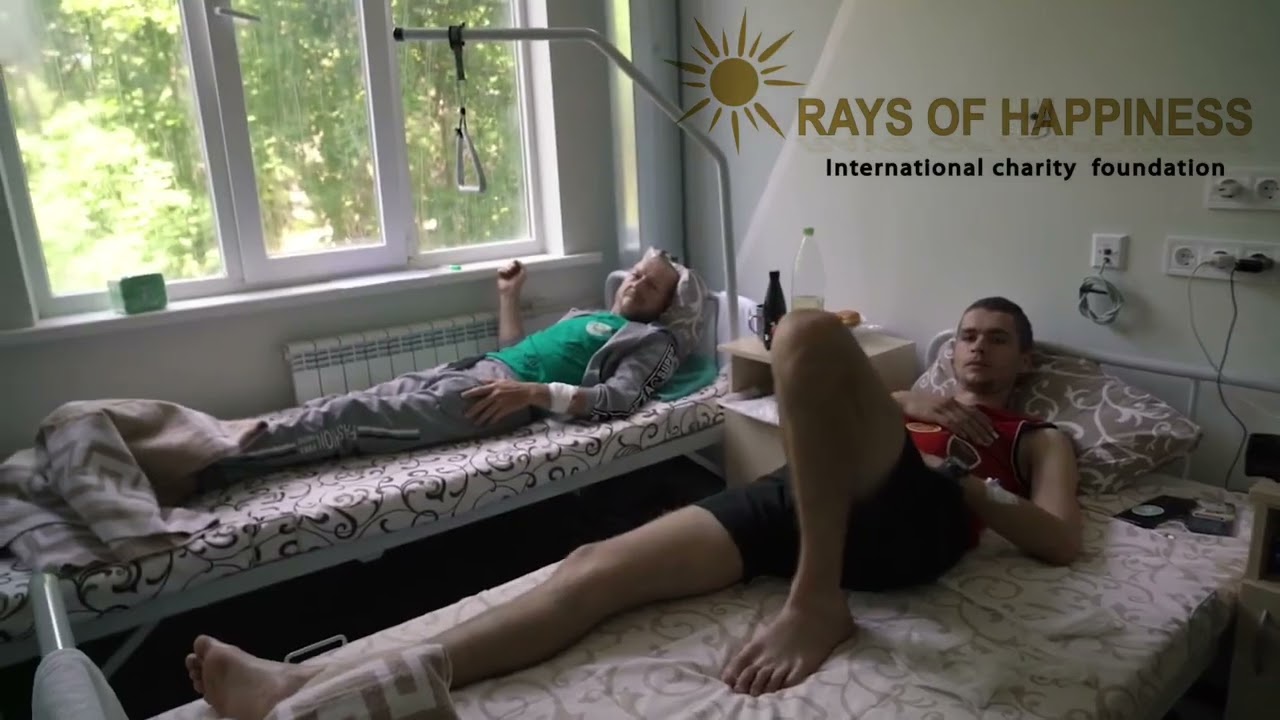 ICF «Rays of happiness» visited the Odessa Regional Hospital with injured and wounded in Ukraine