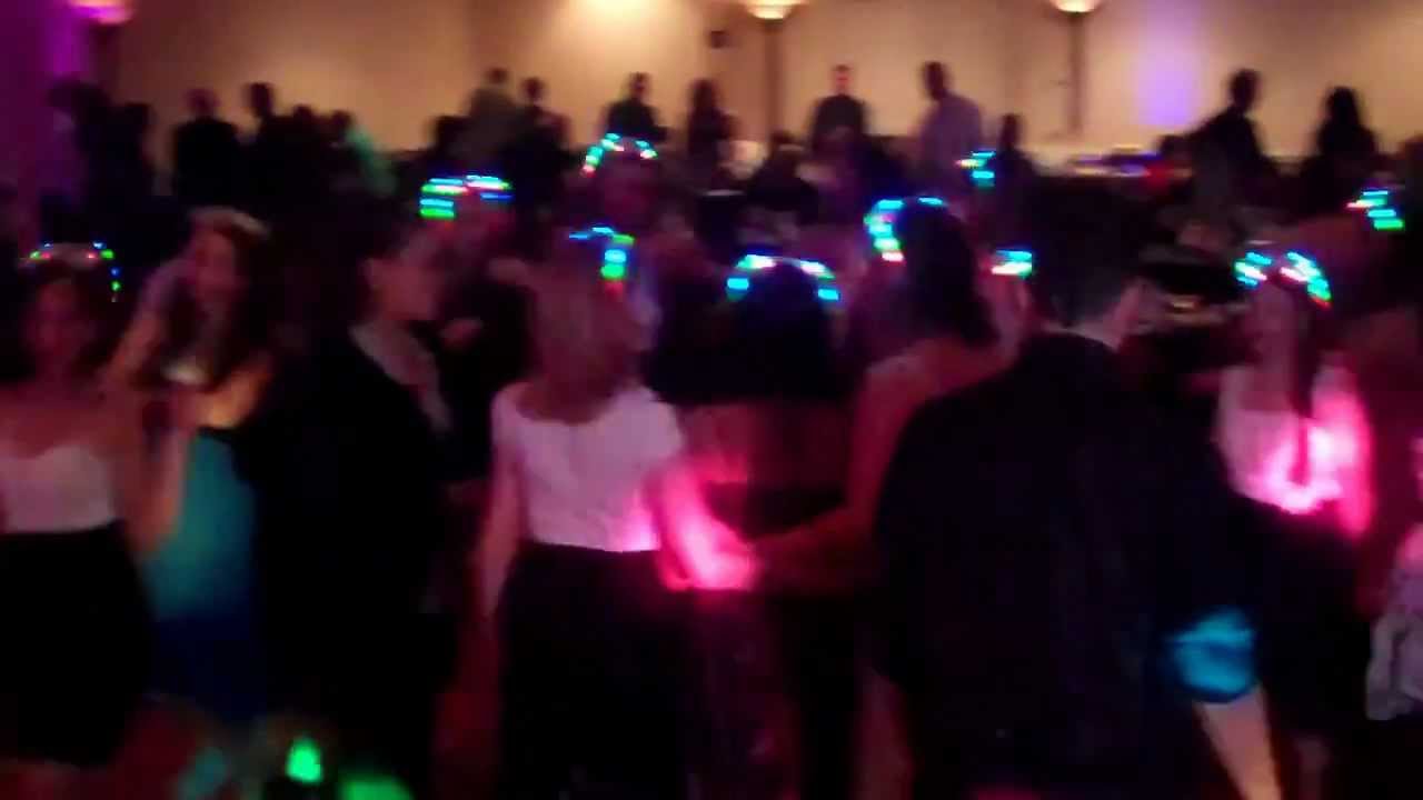 bat mitzvah dancing with lights and dj YouTube